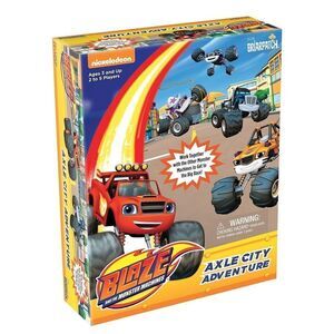 Nickelodeon Blaze and the Monster Machines Axle City Adventure‎ Board Game New